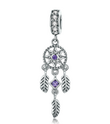 New S925 Sterling Silver Platinum Plated Accessories Pendant Loose Beads Spot SCC841