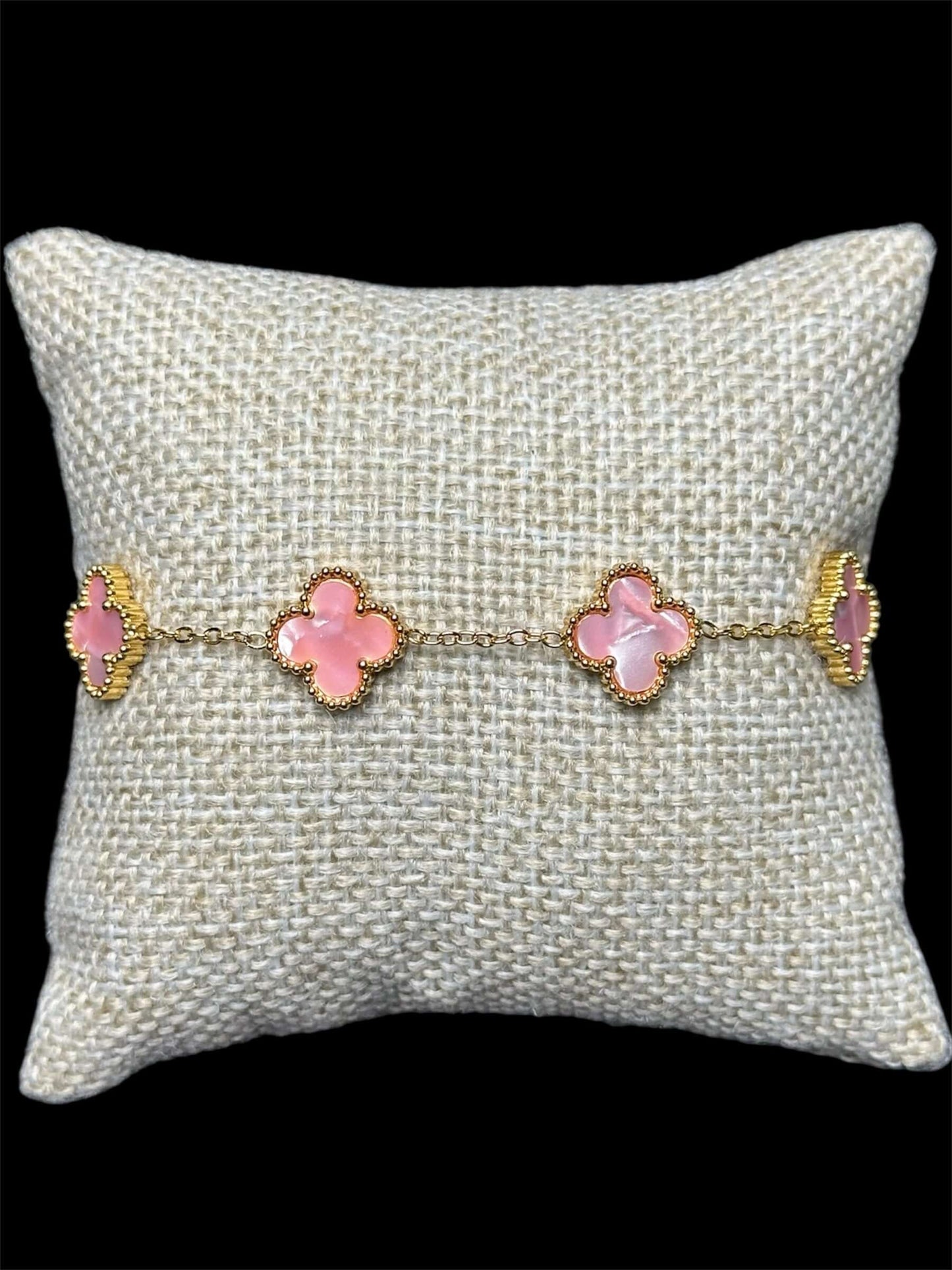 Pulsera VC Rosa Dorada Acero Inoxidable All In Men Joyeria