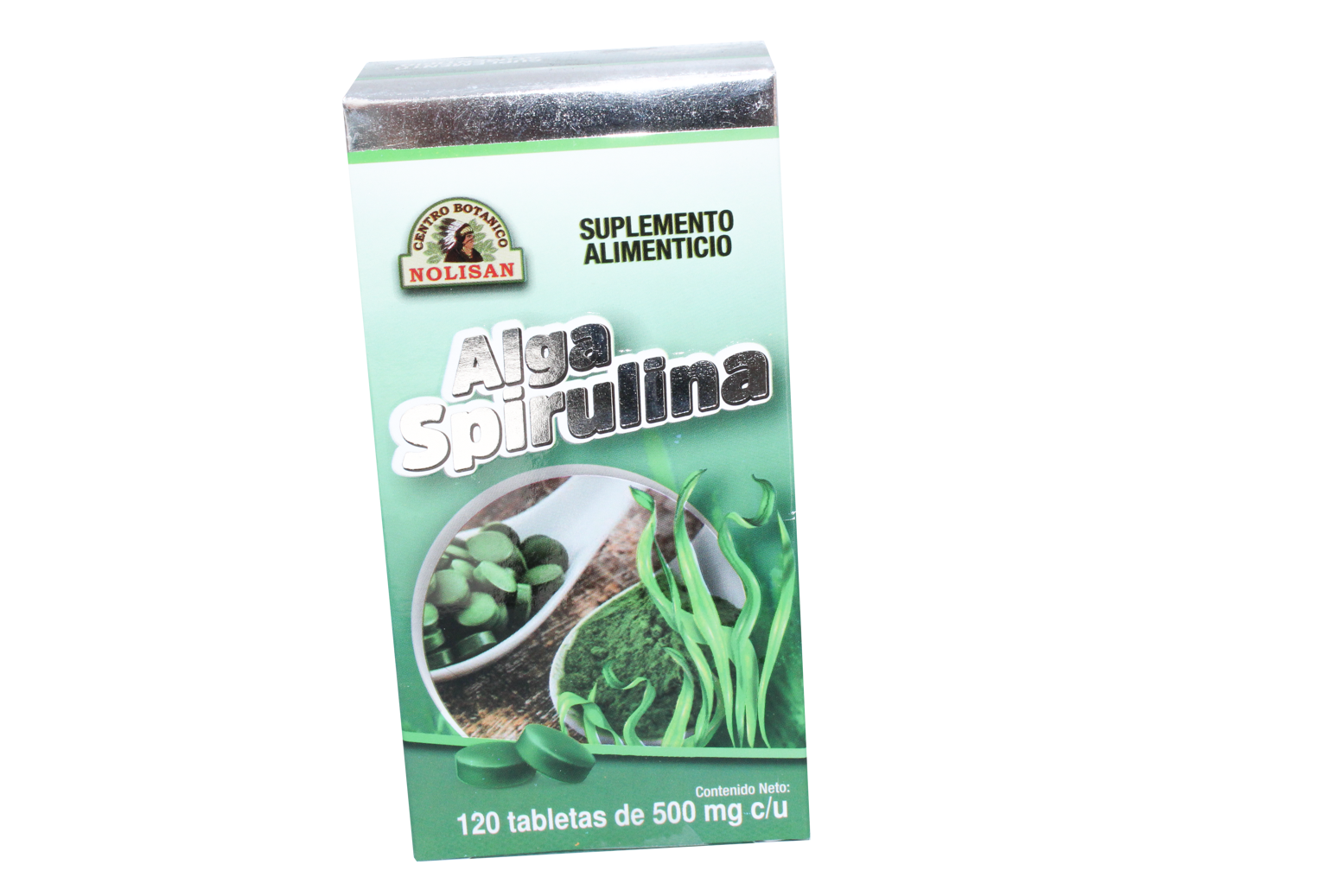 TAB ALGA SPIRULINA C/120 NOLISAN NatuZem