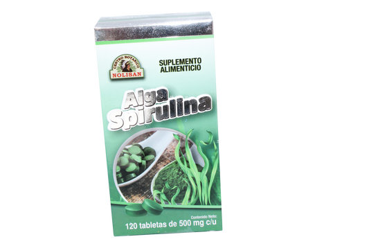 TAB ALGA SPIRULINA C/120 NOLISAN NatuZem