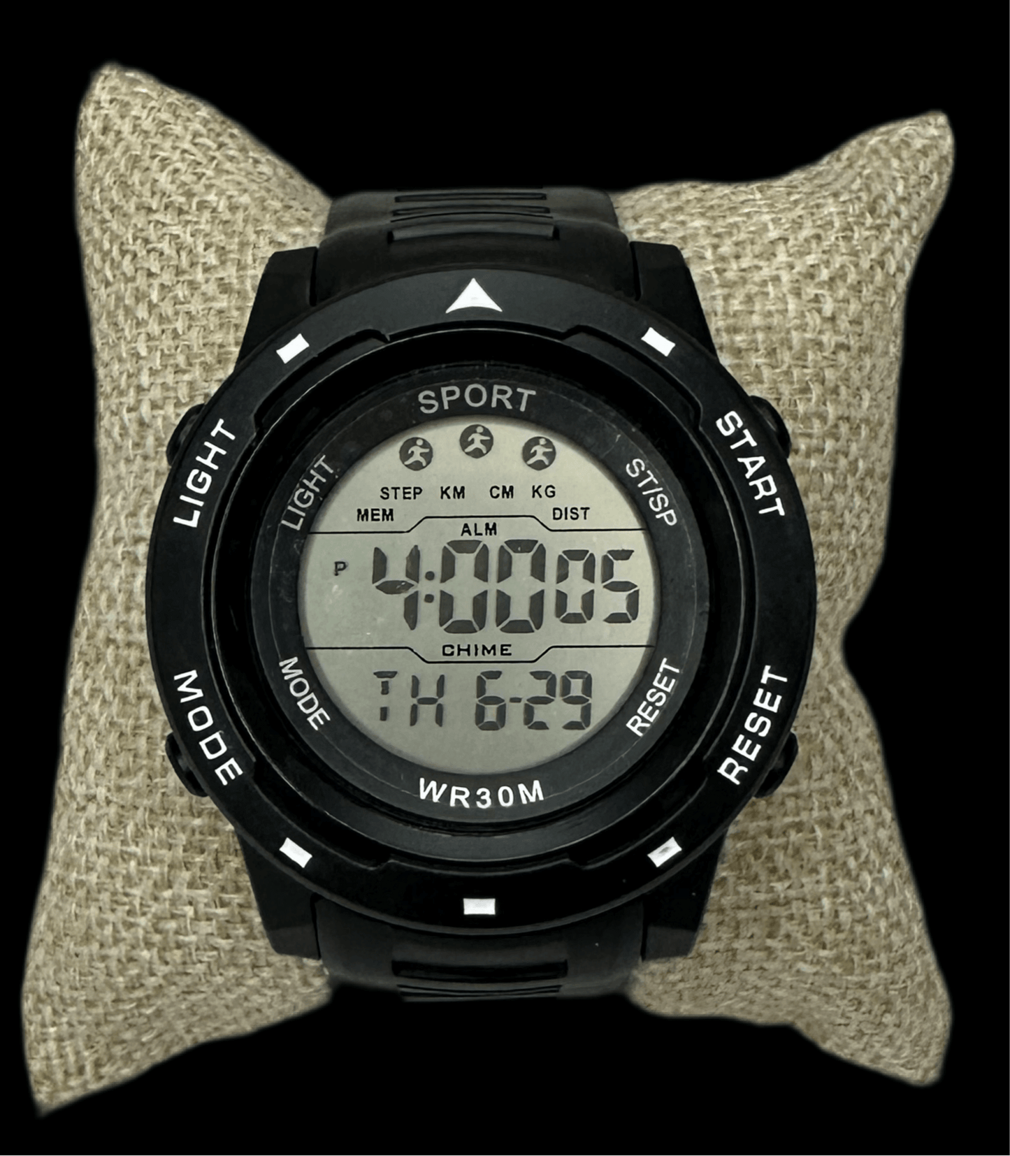 Reloj Digital Negro All In Men Joyeria