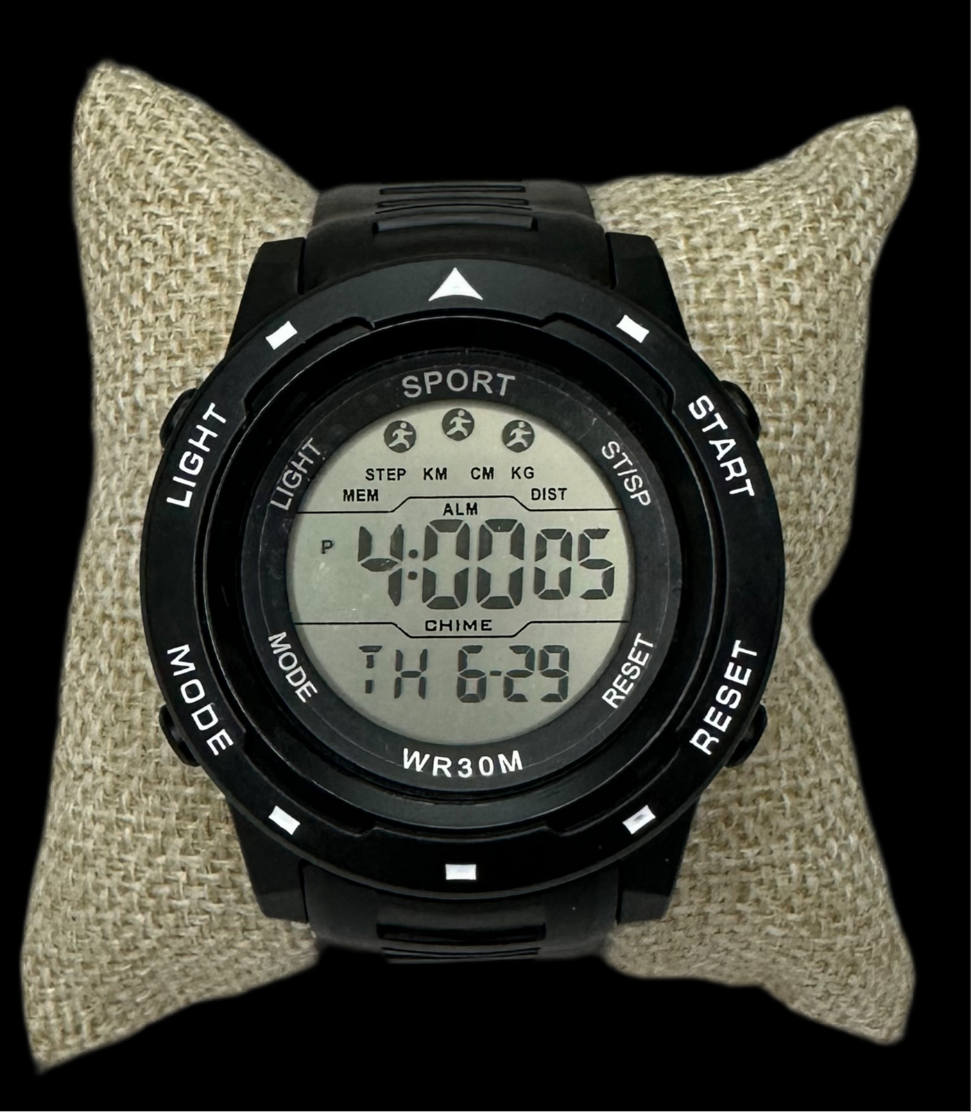 Reloj Digital Negro All In Men Joyeria