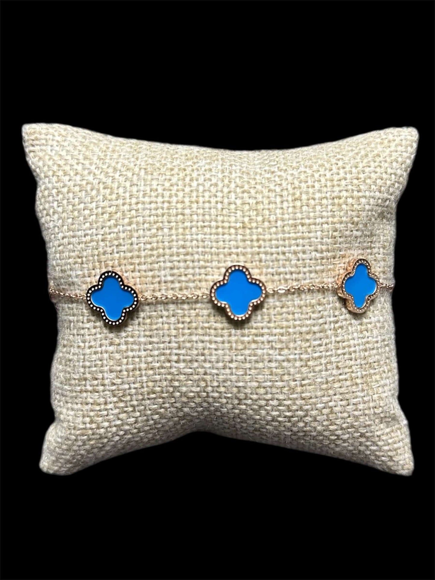 Pulsera VC Rosa Azul Acero Inoxidable All In Men Joyeria