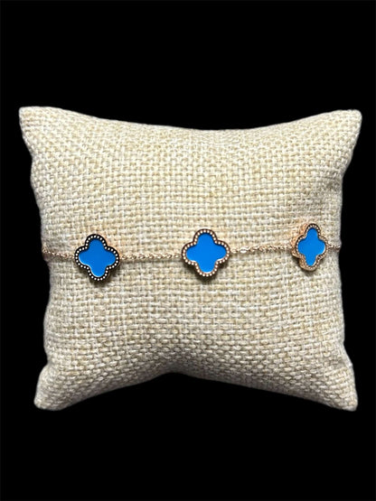 Pulsera VC Rosa Azul Acero Inoxidable All In Men Joyeria