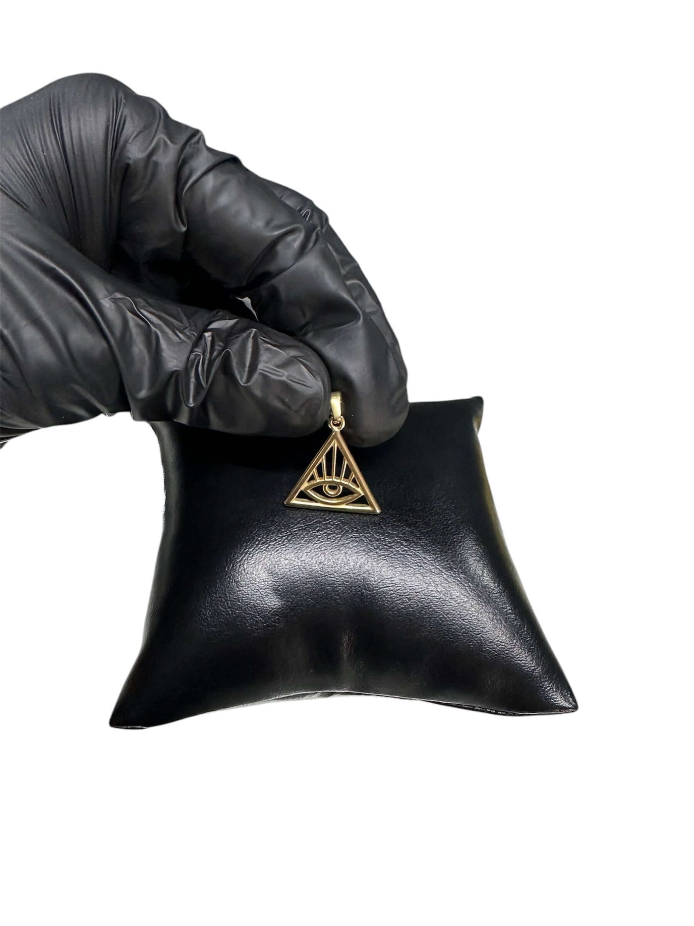 Dije Triangulo Dorado All In Men Joyeria