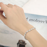 New Lucky Bracelet Niche Design Light Women Korean Crystal Bracelet Hand Decoration Women Bracelet Jewelry
