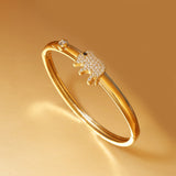 Hip Hop Copper Micro Inlaid Zircon Bracelet