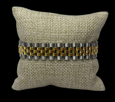 Pulsera Tipo RLX Combinada All In Men Joyeria