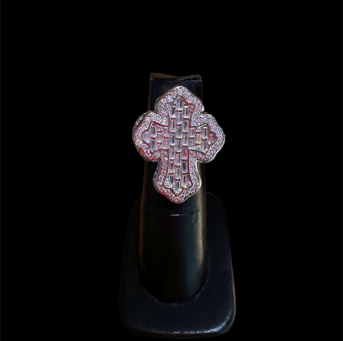 Anillo Cruz Zirconias All In Men Joyeria