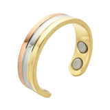 Pure Copper Ring Magnetic Health Ring Rose Mixed Color Creative Jewelry Open Ring