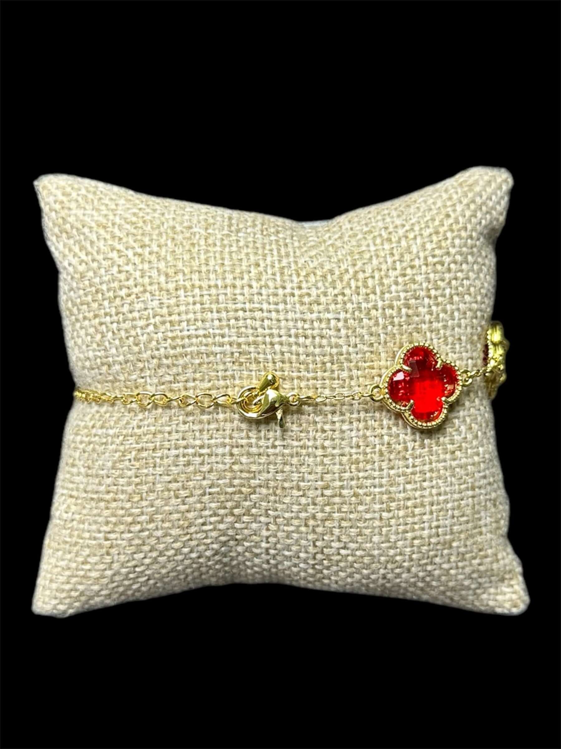Pulsera VC Oro Laminado Roja All In Men Joyeria