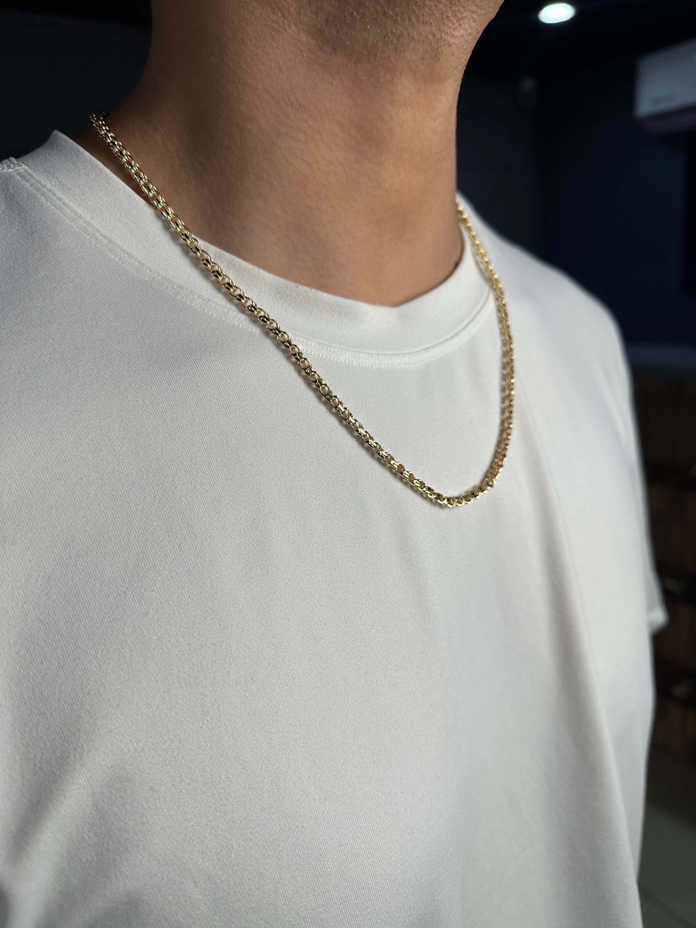 Cadena Tejido Chino 4 mm All In Men Joyeria