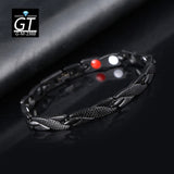 Men's 7mm dragon pattern bracelet