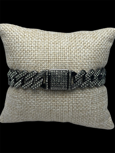 Pulsera Rombo Broche de Caja Cuadrado All In Men Joyeria