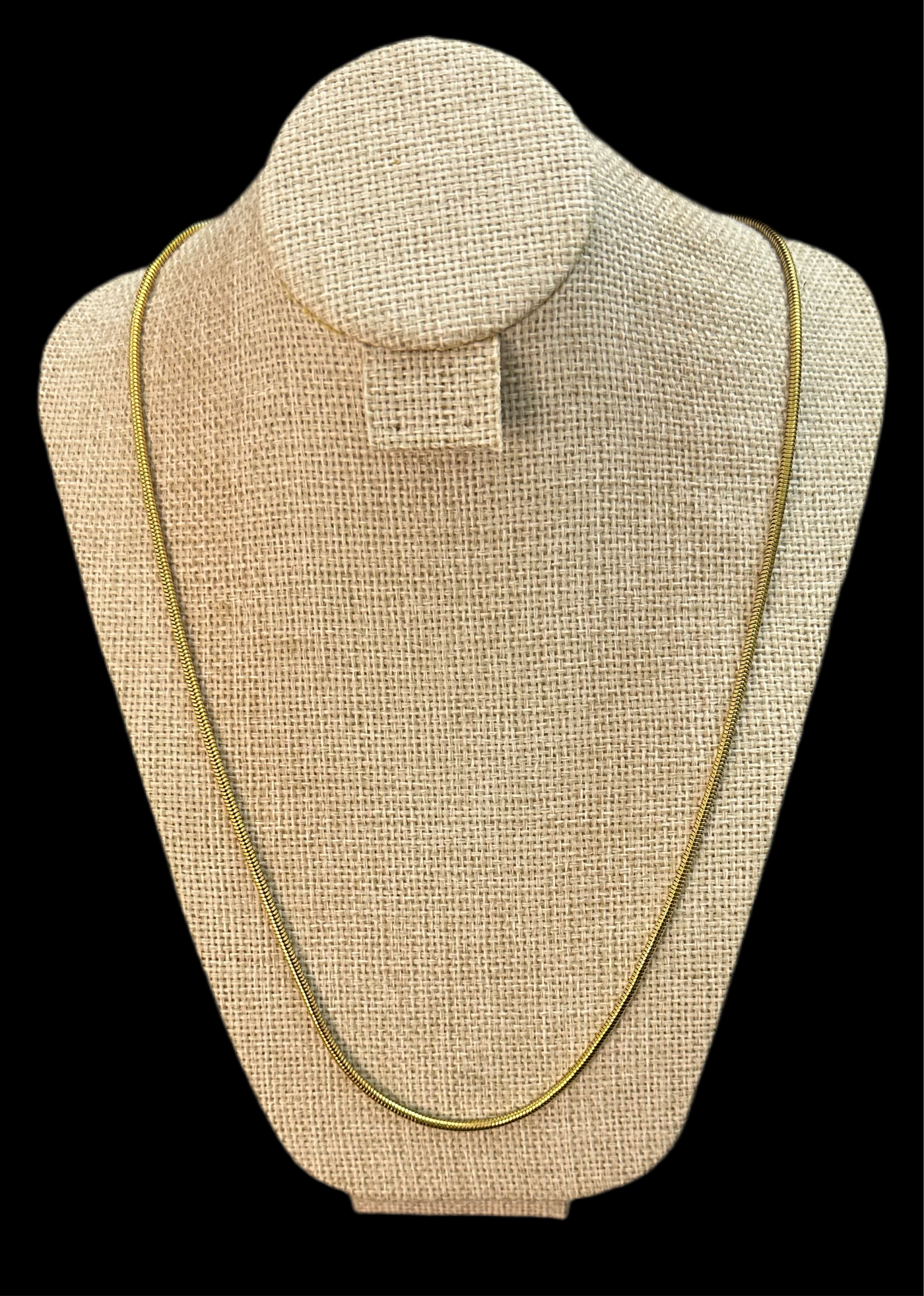 Cadena Dorada Cola de Rata All In Men Joyeria