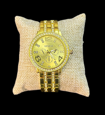 Reloj Mid-Ice Geneva Dorado All In Men Joyeria