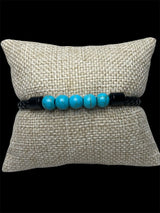 Pulsera Piedras Turquesa con Negro All In Men Joyeria