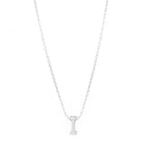 26 letter pendant necklace collarbone chain