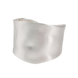 Summer New Popular Simple Exaggerated Wide-Brimmed Bracelet Minimalist Spring Buckle Bracelet
