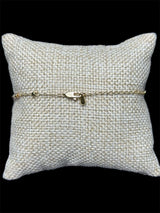 Pulsera Rosario Cruz 3 mm Oro Laminado 18 K All In Men Joyeria