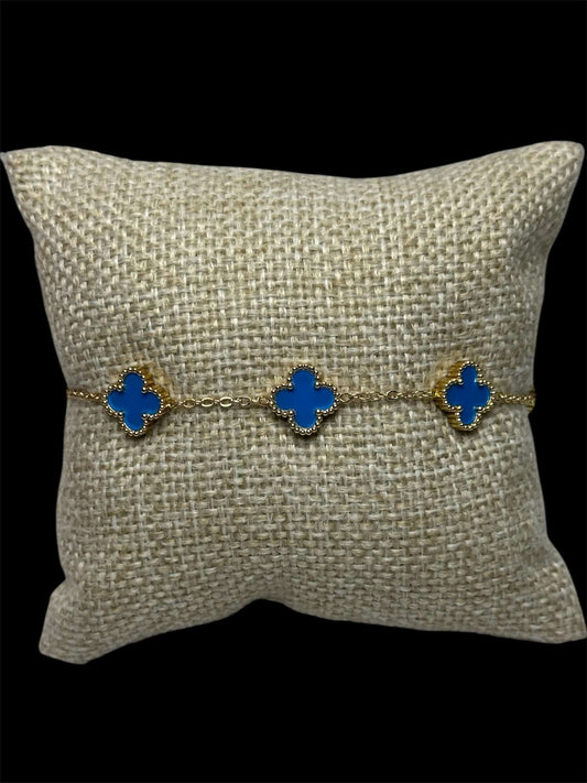 Pulsera VC Azul Cielo 10 mm Acero Inoxidable All In Men Joyeria