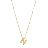 26 letter pendant necklace collarbone chain