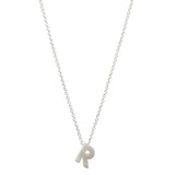 26 letter pendant necklace collarbone chain