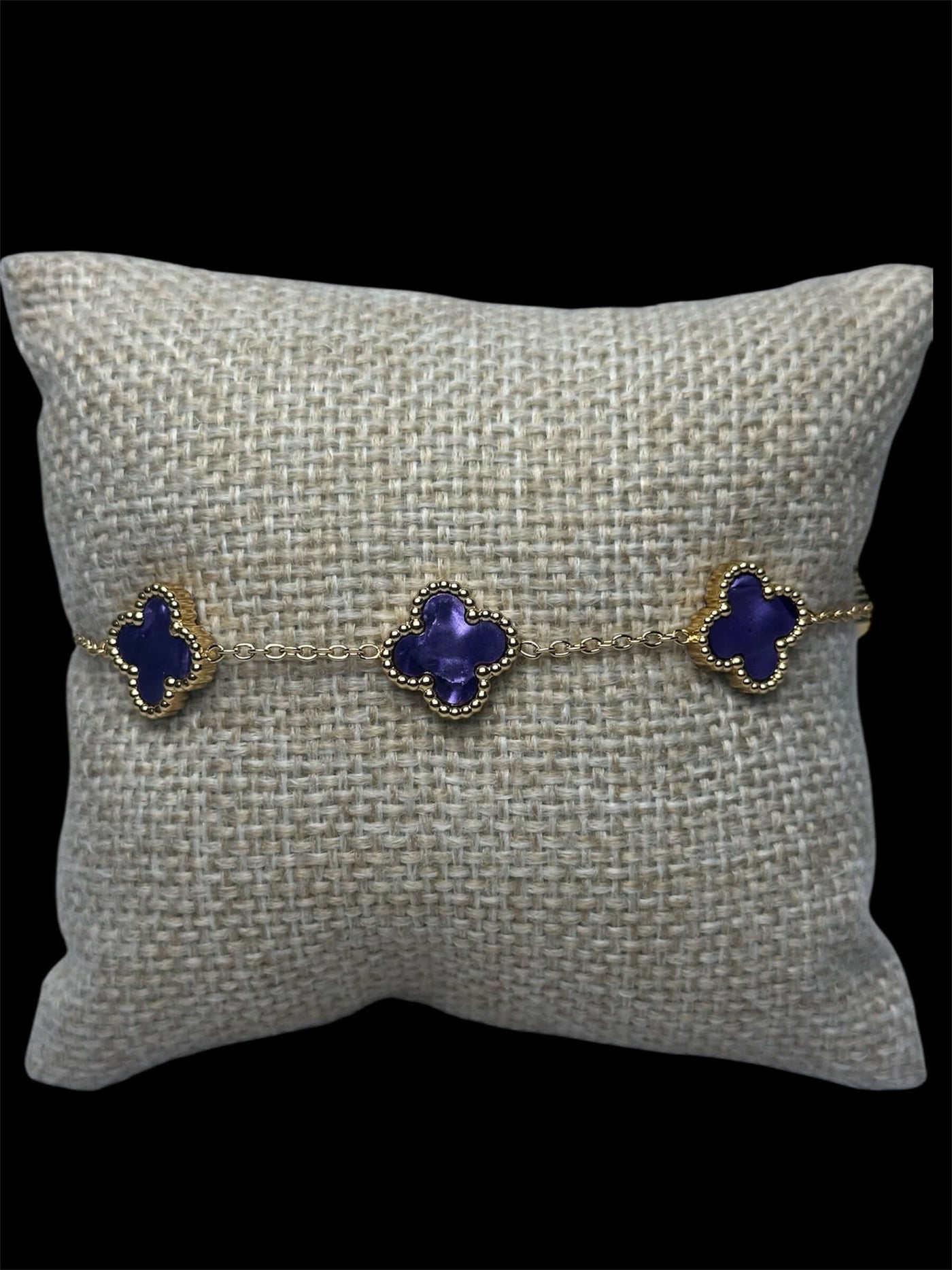 Pulsera VC Morada Acero Inoxidable All In Men Joyeria
