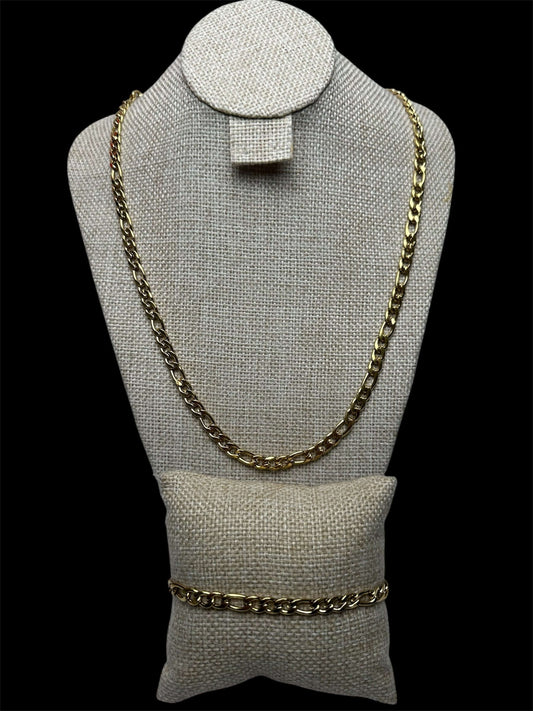 Set Dorado Tipo Crtr 6 mm All In Men Joyeria