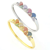 Fashionable and personalized exaggerated fan-shaped bracelet