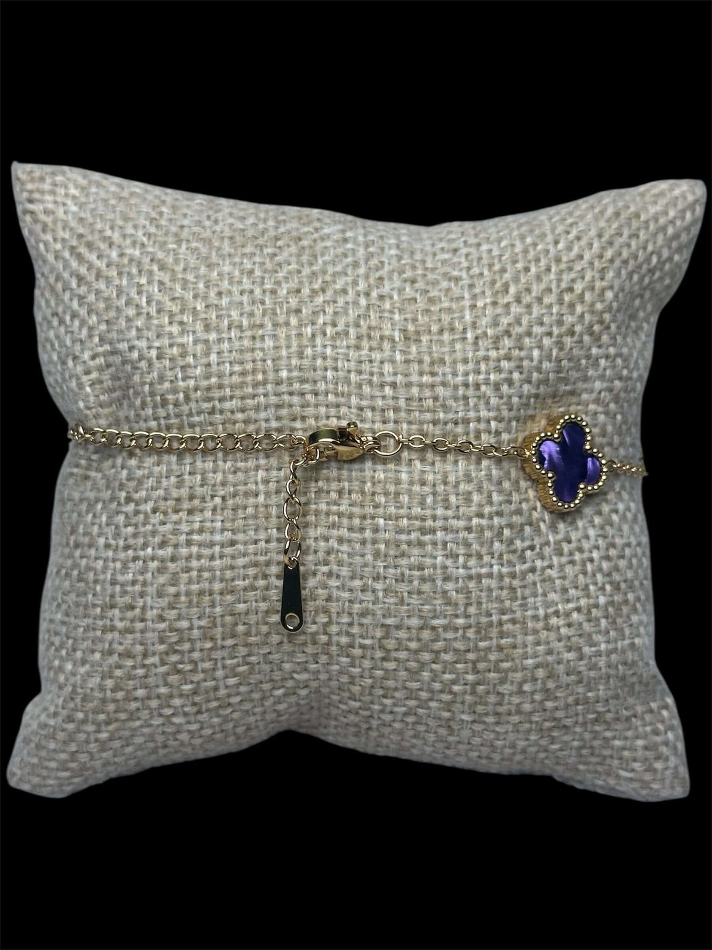 Pulsera VC Morada Acero Inoxidable All In Men Joyeria