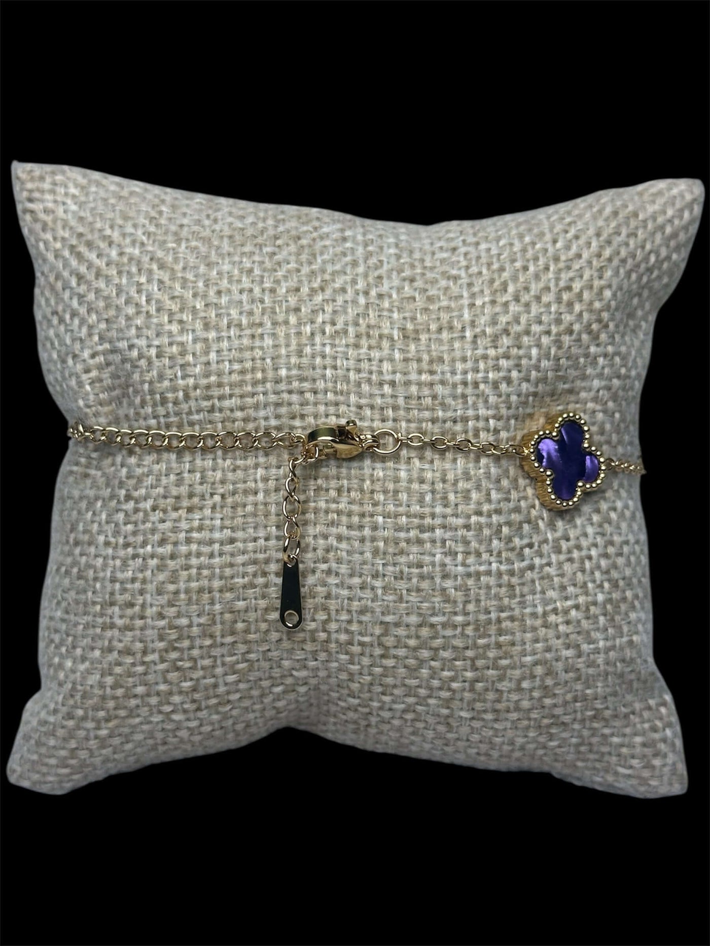 Pulsera VC Morada Acero Inoxidable All In Men Joyeria