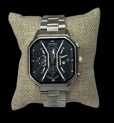 Reloj Cuadrado Plata All In Men Joyeria