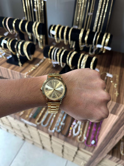 Reloj Dorado Romano All In Men Joyeria