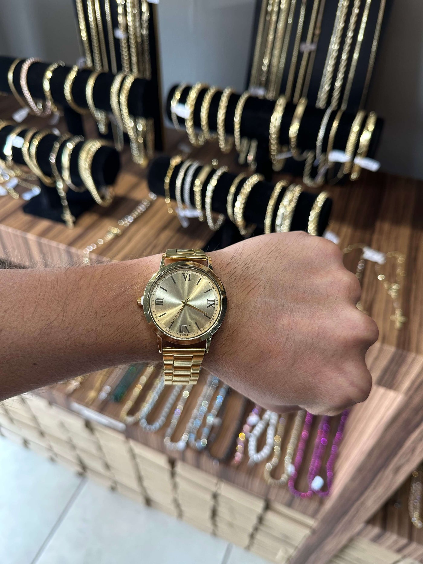 Reloj Dorado Romano All In Men Joyeria