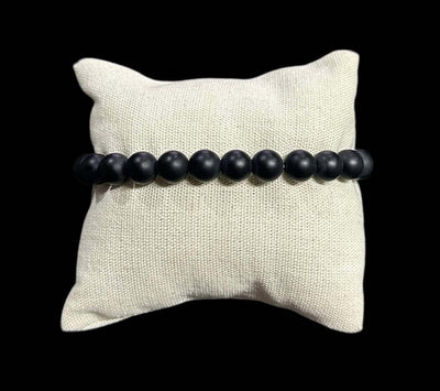 Pulsera Perlas con Corona Dorada All In Men Joyeria