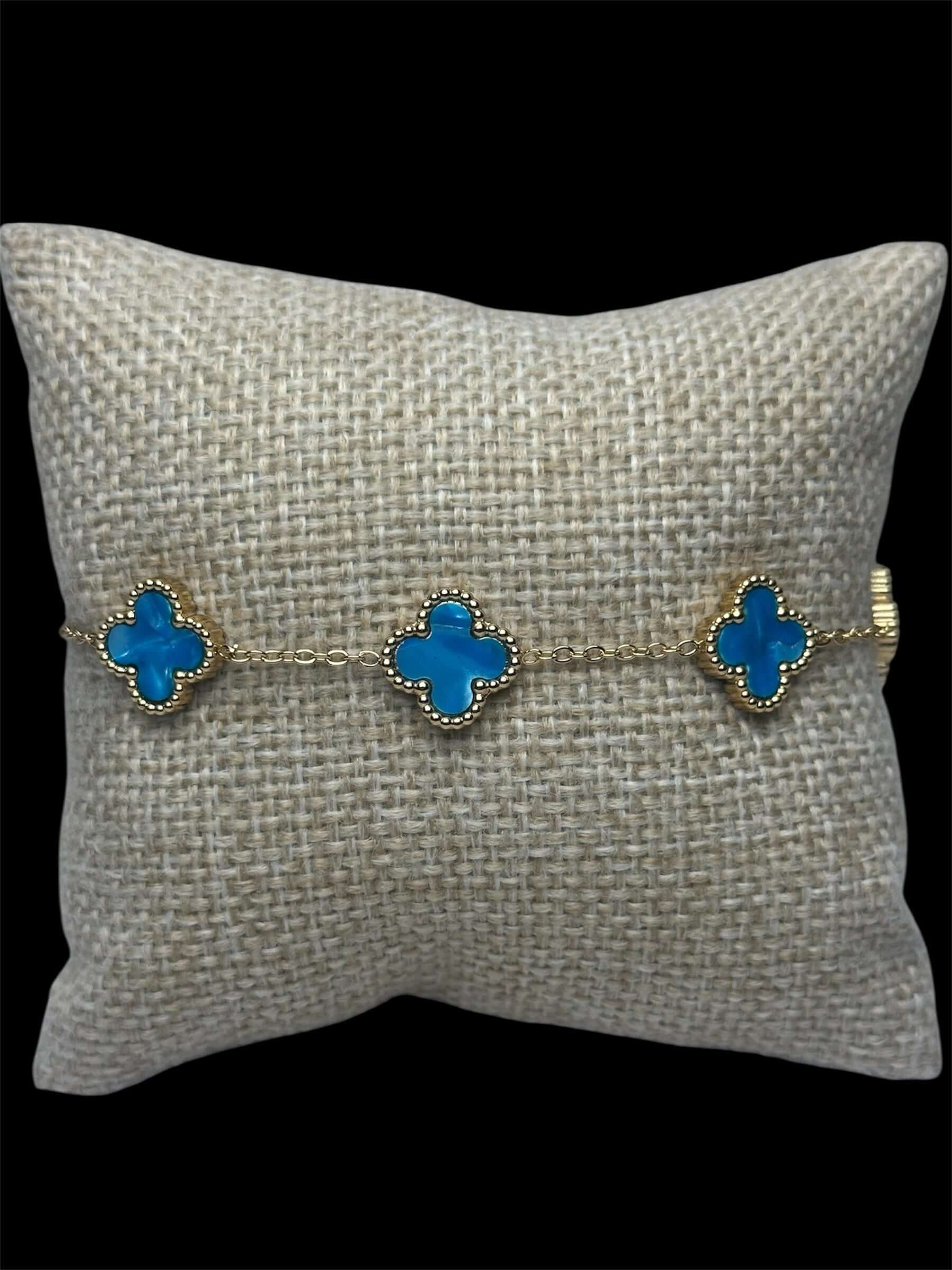 Pulsera VC Azul Turquesa Acero Inoxidable All In Men Joyeria