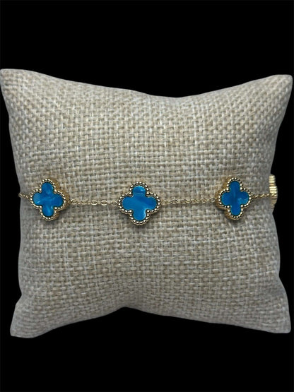 Pulsera VC Azul Turquesa Acero Inoxidable All In Men Joyeria