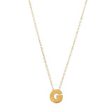 26 letter pendant necklace collarbone chain