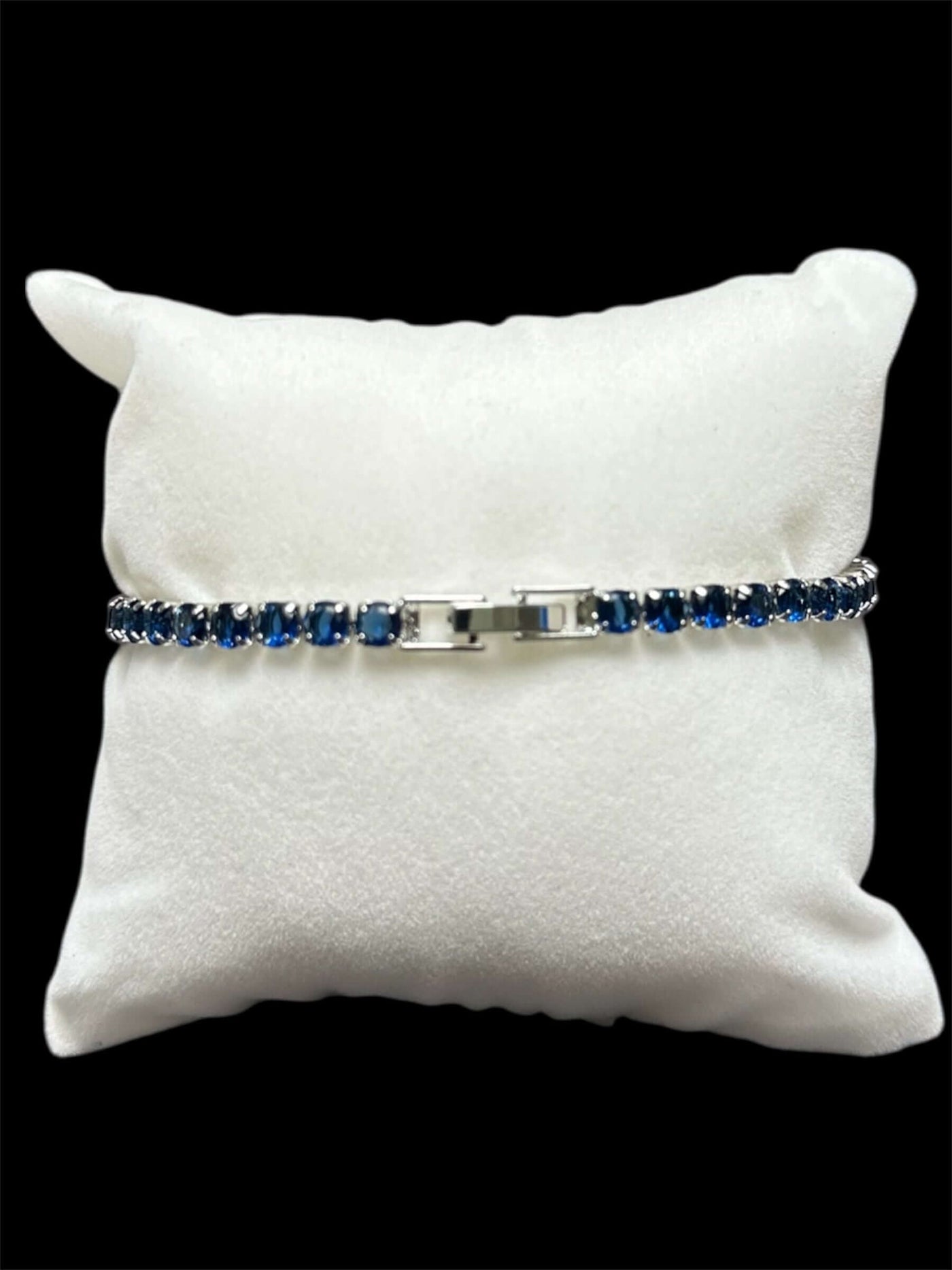 Pulsera Tenis 3 mm Azul All In Men Joyeria