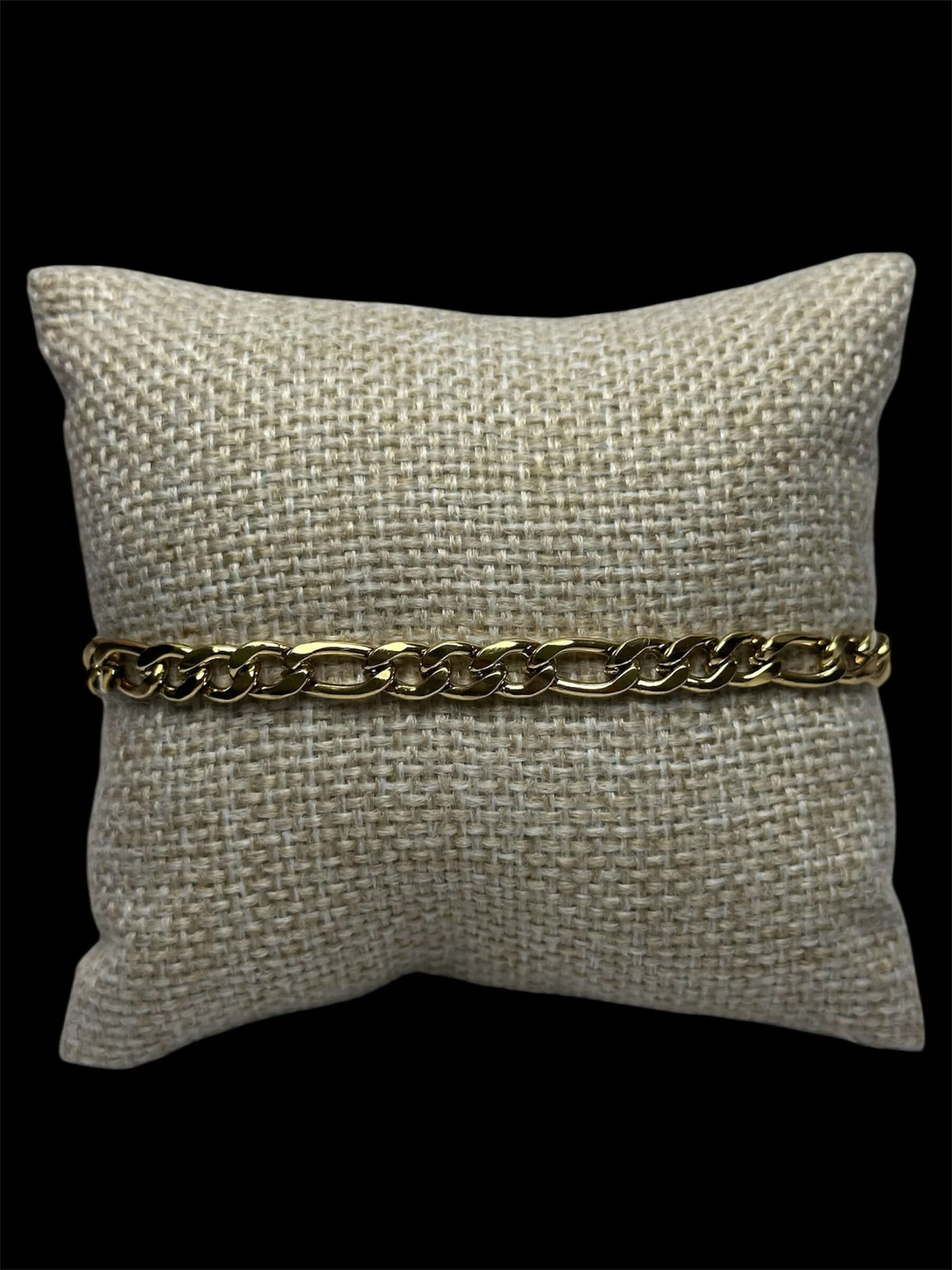 Set Dorado Tipo Crtr 6 mm All In Men Joyeria