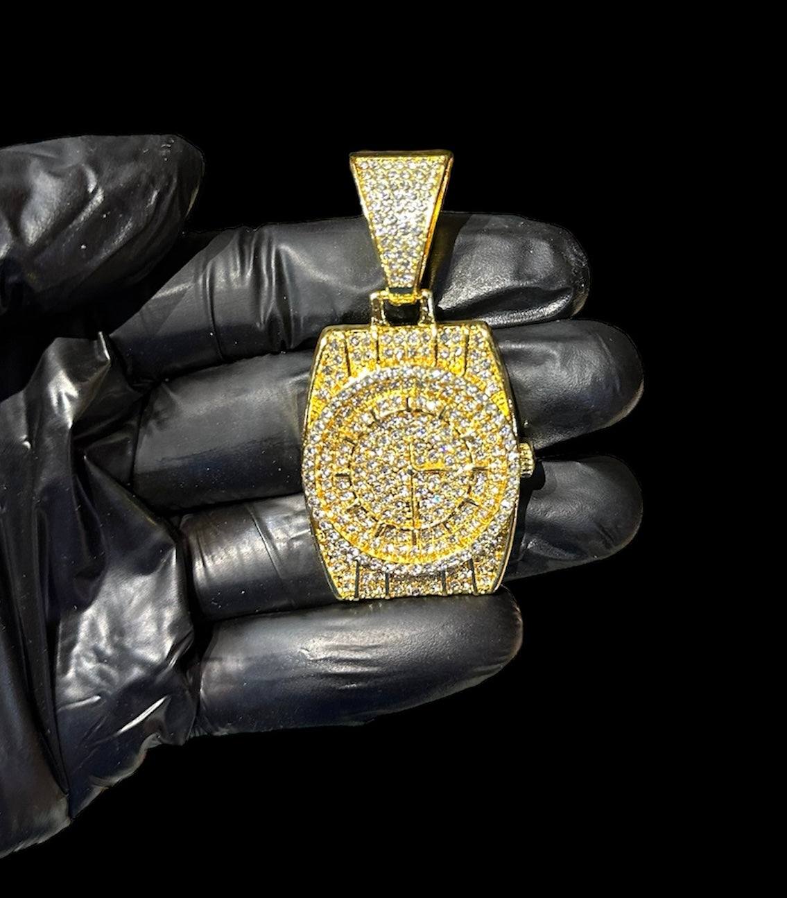 Dije Reloj Zirconias All In Men Joyeria