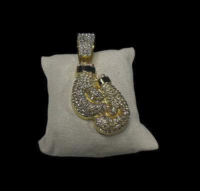 Dije Guantes Box Zirconias All In Men Joyeria