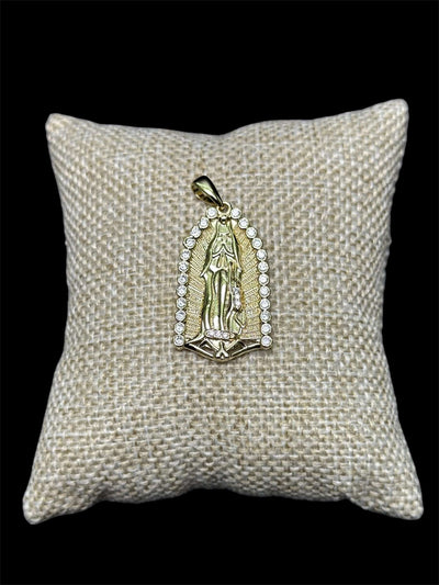 Dije Virgen de Guadalupe Oro Laminado 18 K All In Men Joyeria