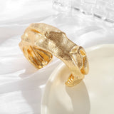 European and American exaggerated style bracelet with irregular surface