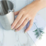 New Fashion Sweet Popular Cute Animal 925 Sterling Silver Jewelry Not Allergic Exquisite Cat Simple Opening Rings  SR223