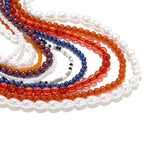 European and American light luxury design beaded clavicle chain
