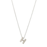 26 letter pendant necklace collarbone chain