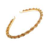 New Hair Hoop Female Heavy Metal Craft Head Hoop Twist Type Retro Hot Selling Hair Accessories