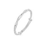 Mobius Ring Bracelet Women Jewelry Fashion Solid Push Pull Couple Bracelet Youth Bracelet Birthday Gift